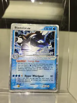 Rare Pokemon Card Blastoise ex 104/112 FireRed & LeafGreen - Image 3