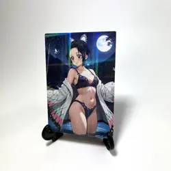 Demon Slayer Shinobu Kocho Sexy Anime Waifu Girl Doujin Goddess Story Art Card - Image 2