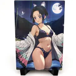 Demon Slayer Shinobu Kocho Sexy Anime Waifu Girl Doujin Goddess Story Art Card - Image 3