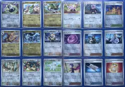 POKEMON SHROUDED FABLE x63 COMPLETE MASTER REVERSE HOLO CARD SET - NM/MINT - Image 3