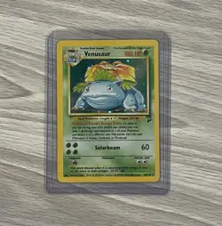 Venusaur 18/130 Base Set 2 2000 Holo Rare Vintage WOTC Pokemon Card - Image 1