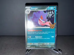 Gengar 057 2024 Pokemon Trick or Trade Paldean Fates Cosmos Holo U Card NM+ - Image 1