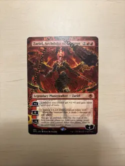 Zariel, Archduke of Avernus (Borderless) NM Non-Foil. (AFR) - Image 1