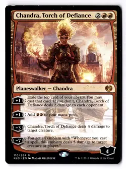 Chandra, Torch Of Defiance LP* Kaladesh ENGLISH 110/264 mtg -UnltdCards - Image 1