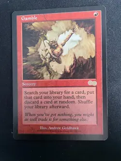 Mtg Urza's Saga Gamble NM - Image 1