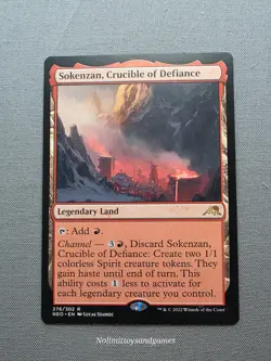 MTG Sokenzan, Crucible of Defiance #276 Rare Kamigawa: Neon Dynasty - Image 1