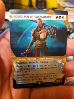 MTG - Assassin's Creed - Sigurd, Jarl of Ravensthorpe - Showcase) - NM - Foil - Image 1