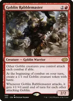 Goblin Rabblemaster-Jumpstart 2022-Regular-545-NM - Image 1