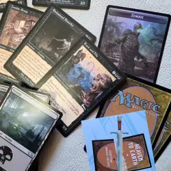 Whole COMMANDER Magic Deck MTG - Ascendant Evincar Pure Black ZOMBIES Tribal Fun - Image 5