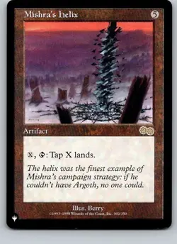 Mishra's Helix - The List (Urza’s Saga) - USG-302 - Regular - NM - MTG - Image 1