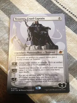 Tezzeret, Cruel Captain (Borderless) Edge of Eternities - Image 1