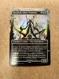 Mondrak, Glory Dominus (Showcase) Phyrexia: All Will Be One Foil - Image 1