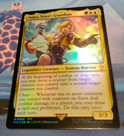 Tidus, Yuna's Guardian FOIL - Final Fantasy Commander - NM (see pics) MTG - Image 3