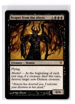 MTG - Reaper from the Abyss 112/264 Innistrad Regular - LP - Magic The Gathering - Image 1