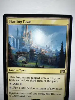 Starting Town - #0289 - MTG - Final Fantasy - Non-Holo Rare - Near Mint - Image 3