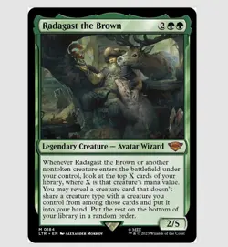 Radagast the Brown Lord of the Rings: Non-Foil 185 - Image 1