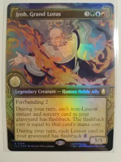 Foil Iroh Grand Lotus (Showcase) #0349 MTG Avatar: The Last Airbender - Image 1