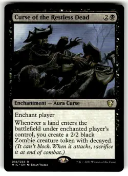 Midnight Hunt Commander Curse of the Restless Dead Commander/Rare - Image 1