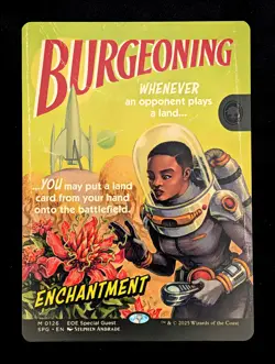 (Normal) Burgeoning (Showcase) (126) Special Guests Mtg NM - Image 1