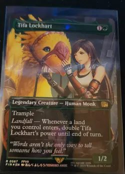Tifa Lockhart (Borderless) (Chocobo Track Foil) Final Fantasy Foil - Image 1