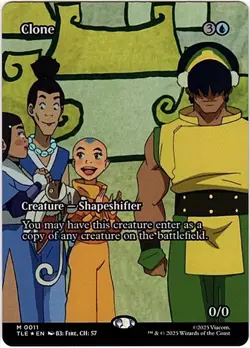 MTG Avatar: The Last Airbender - Eternal Clone Borderless Foil (Mythic) - Image 2