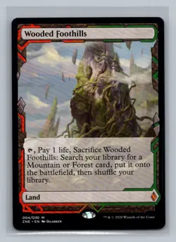 Wooded Foothills - MTG Zendikar Rising Expedition - Image 1