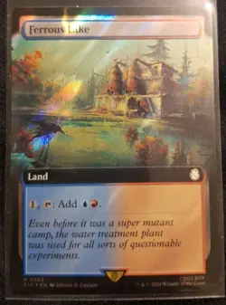 Ferrous Lake (Extended Art) (Surge Foil) Universes Beyond: Fallout Foil - Image 1