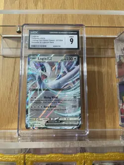 CGC 9 Pokemon TCG Lugia ex Trading Card Game Classic 017/034 CGC 9 Mint - Image 1