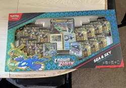 Pokemon TCG: Crown Zenith Sea and Sky Premium Collection Box NIB - Image 1