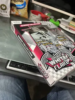 Sealed New Pokemon TCG Scarlet & Violet White Flare Binder Collection Box - Image 3