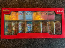 Pokemon TCG: S&V Prismatic Evolutions Mini Tin 8 Pack Factory Sealed Box - Image 1