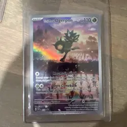 Pokemon Teal Mask Ogerpon Sealed Twilight Masquerade Promo #123 - Image 1