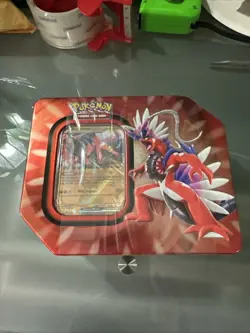 Pokemon TCG Paldea Legends Tin Koraidon ex New Sealed Unopened Brand New - Image 1