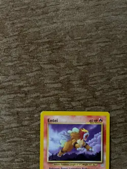 Pokemon Entei Rare 17/64 Neo Revelation WOTC 2001 Non-Holo LP - Image 3