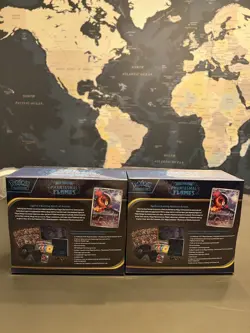 Phantasmal Flames Pokemon Center ETB Elite Trainer Box Lot of 2 - IN HAND-SEALED - Image 3
