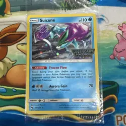 Suicune - Lost Thunder Legendary Pokemon Stamp 59/214 Pokemon Sealed - Image 1