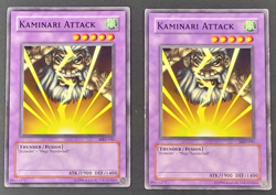 Yugioh TCG Card - 2x Kaminari Attack - MRD-041 - LP/NM - Unlimited Vintage 2002 - Image 1