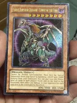 CHAOS EMPEROR DRAGON - ENVOY OF THE END • ULTIMATE RARE • DPKD-EN016 • UNLIMITED - Image 1