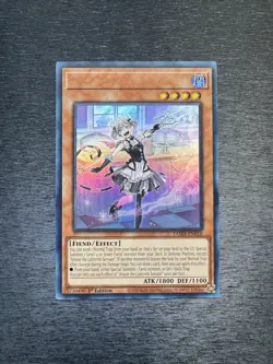 YuGiOh! Ariane the Labrynth Servant TAMA - Error Misprint No Name No Imprint NM - Image 1