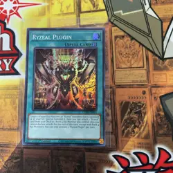 CRBR-EN008 Ryzeal Plugin Super Rare 1st Edition YuGiOh - Image 1
