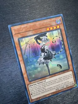 YuGiOh! Arianna The Labrynth Servant TAMA - Error Misprint No Name No Imprint NM - Image 4