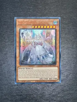 YuGiOh! Lovely Labrynth of the Silver Castle - Error Misprint No Name No Imprint - Image 1