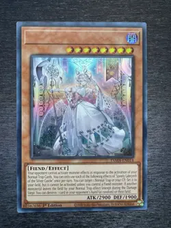 YuGiOh! Lovely Labrynth of the Silver Castle - Error Misprint No Name No Imprint - Image 2