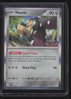 Pokemon Obsidian Flames Promo Cards #039 Mawile Holo Card CHD - Image 1