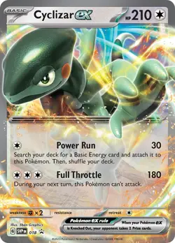 Cyclizar ex 018 Sv: Scarlet & Violet Promo Cards Holo for sale online - Image 1