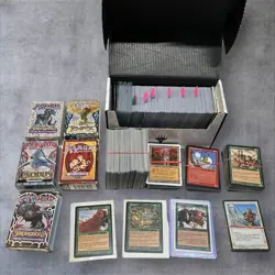 Magic the Gathering Card Lot Unsearched Vintage 1990s MTG Bulk Collection - Image 1