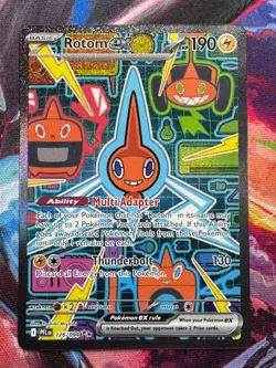 Rotom ex 126/094 Me02: Phantasmal Flames PFL Pokemon Card Holo SIR - Mint - Image 1
