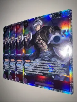 Trafalgar Law - ST10-010 - Super Rare X4 Playset One Piece TCG Card CCG - Image 3