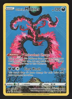 Galarian Moltres SWSH284 Promo Pokemon SWSH: Sword & Shield Promo Cards - Image 1
