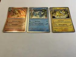 Prismatic Evolution Poster Collection Promo Cards - Jolteon | Flareon | Vaporeon - Image 1